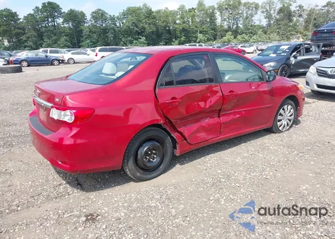 2012 Toyota Corolla Le из США, поврежденный, VIN JTDBU4EE2C9173849